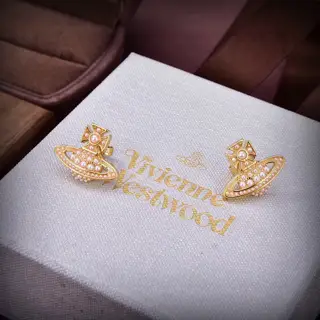 Vivienne Westwood Saturn earrings Elegant and refined design