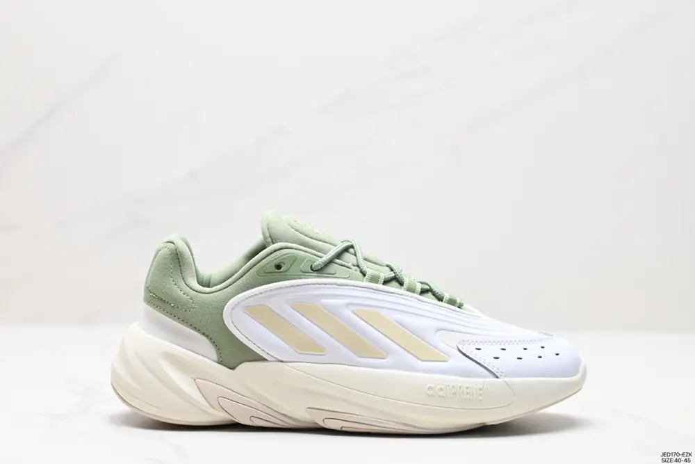 Adidas Ozelia Water Pipe 2.0 Retro Sports Daddy Shoes The font on the side of the outsole GW0613