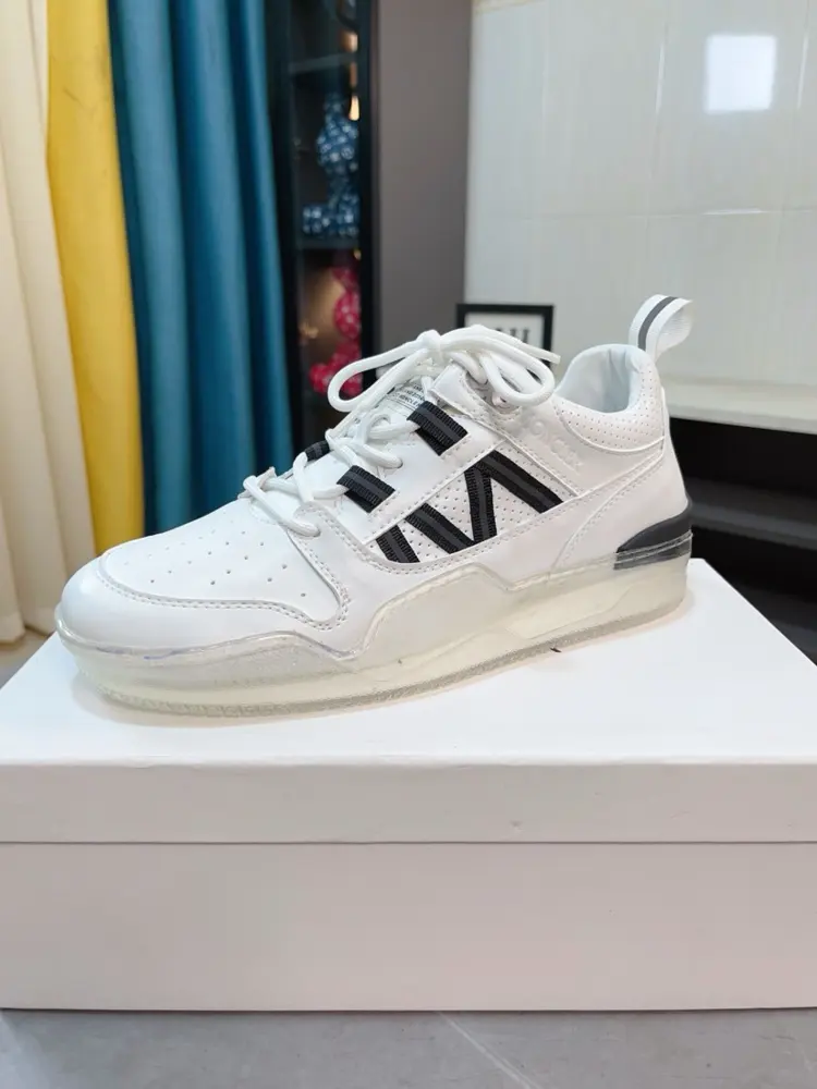 Moncler casual shoes Material: custom calfskin mesh breathable lining leather insole