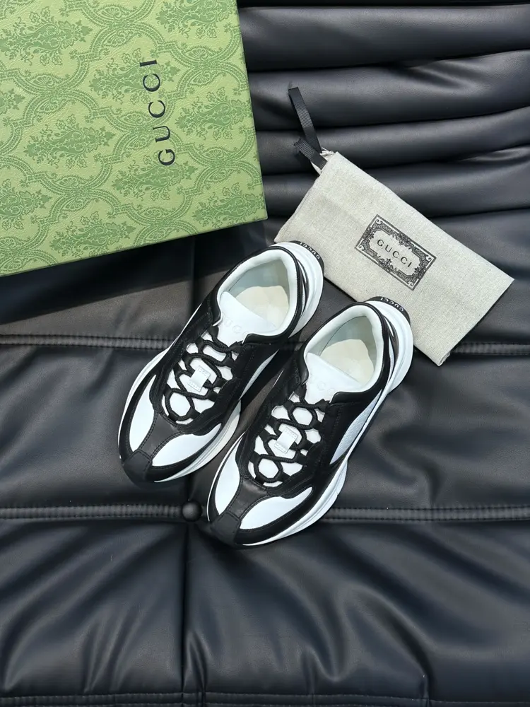 GUCCI Run series couple sports shoes