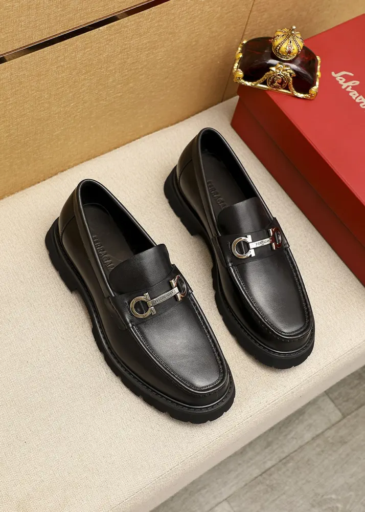 Salvatore Ferragamo casual leather shoes