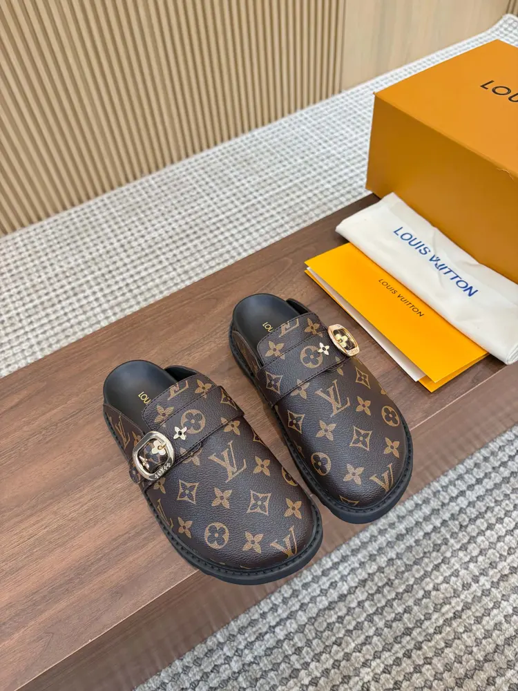 Louis Vuitton 2025 Fall/Winter Birkenstock Slippers