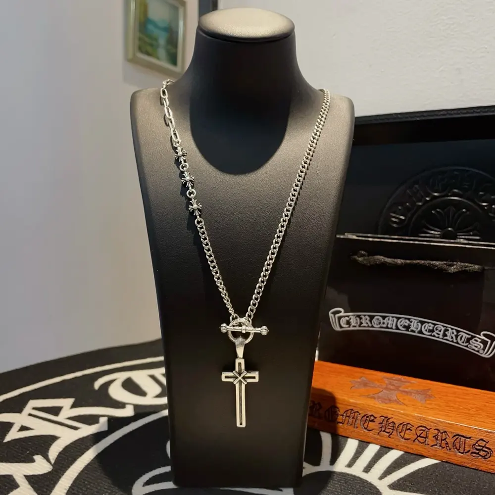 Chrome Hearts classic retro necklace