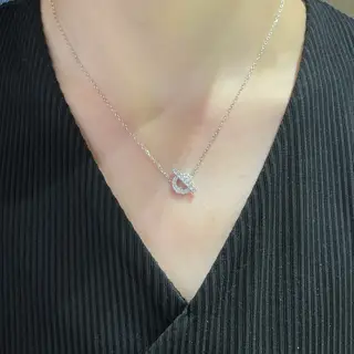 Hermes OT buckle necklace