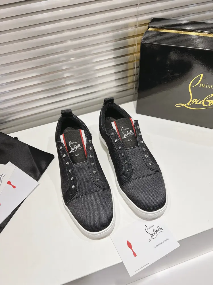 Christian Louboutin rivet casual shoes