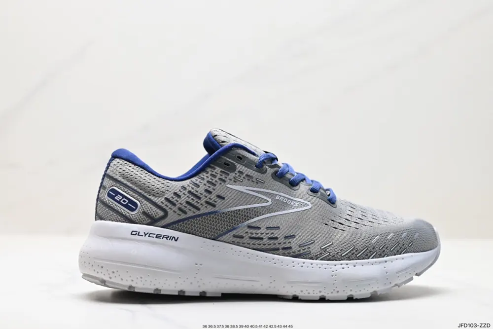 Brooks Glycerin 20 Running Shoes Men’s Cushioning Marathon Nitrogen Jogging Shoes 110382