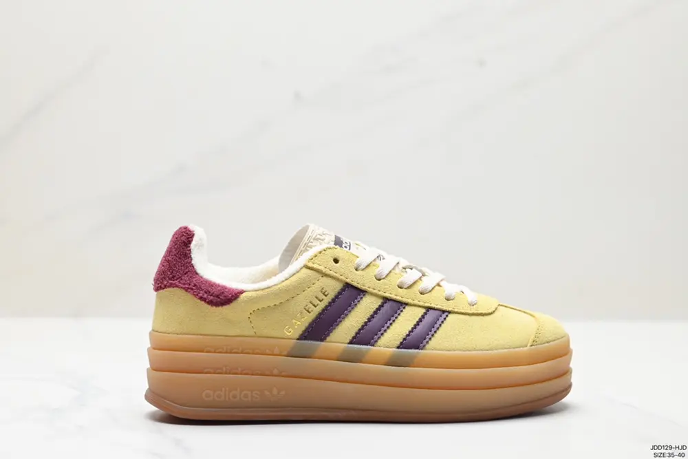 Adidas Gazelle BOLD low-top retro versatile casual sports sneakers IG3136